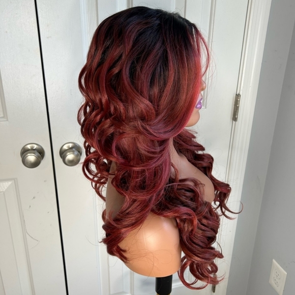 Synthetic Lace Front Wig -colored - Picture 2 of 4